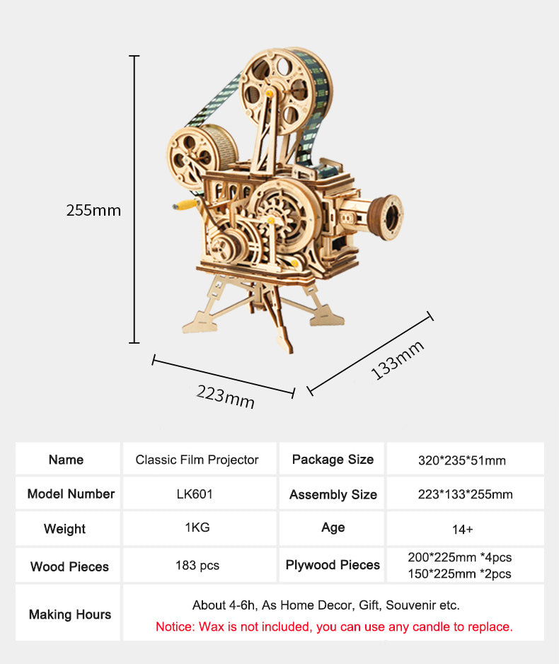 Camera - 3D Wooden